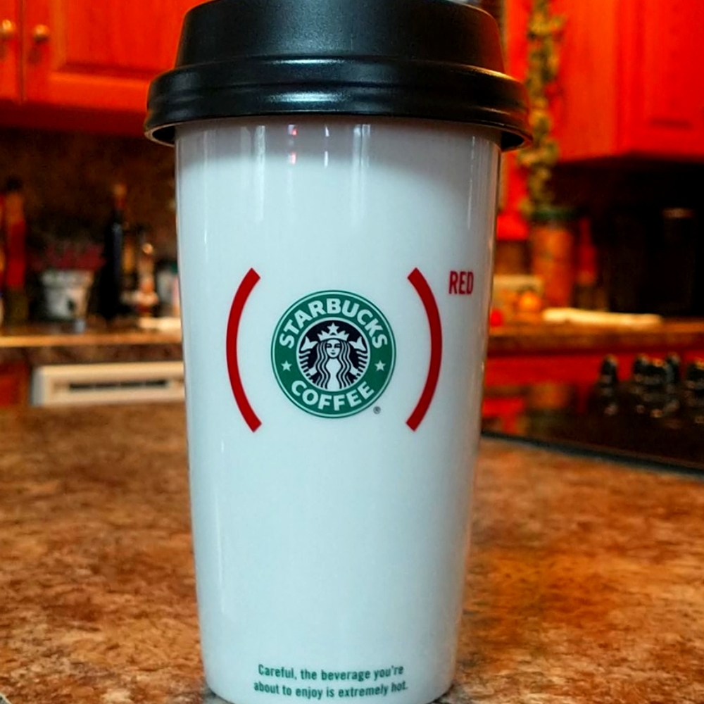 Starbucks, 2010 original ceramic travel